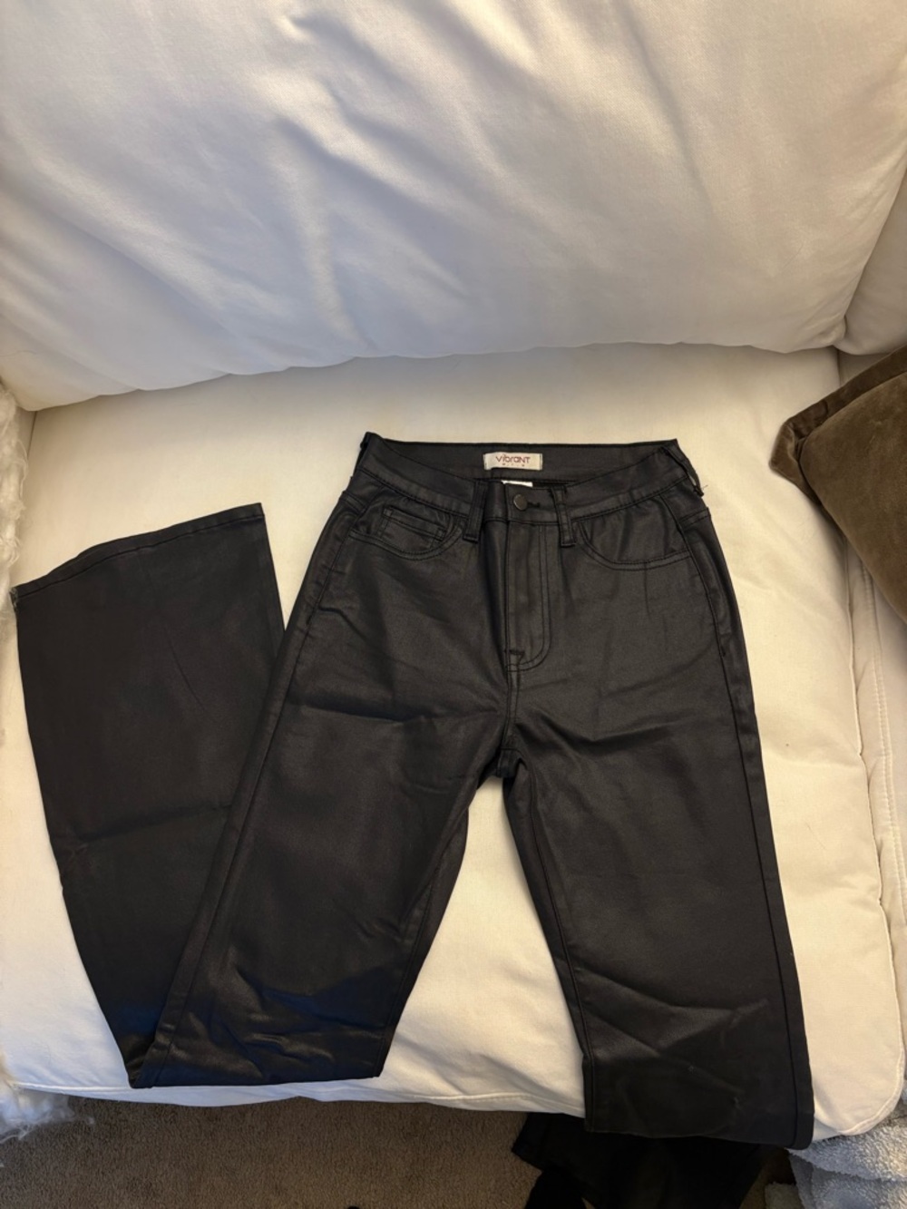 Black High-Rise Slim Jeans